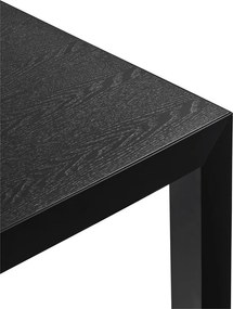 Трапезна маса с дъбова дървена плоскост 75x180 cm Alma – Teulat