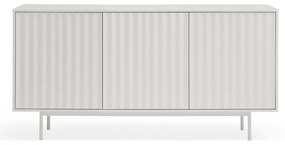 Бял нисък скрин 159x80 cm Sierra – Teulat