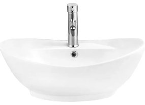 Mexen Kiara мивка за плот 59 x 40 см, бяла - 21645900