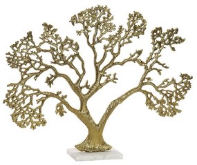 Декоративна фигурка DKD Home Decor Алуминий Мрамор Дърво (60 x 10 x 48 cm)