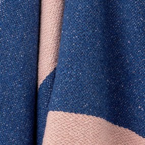 Одеяло в син и розов цвят 130x160 cm Cadeo – Bloomingville