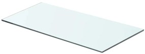 3051565 vidaXL Рафтове, 2 бр, панели прозрачно стъкло, 60x25 см