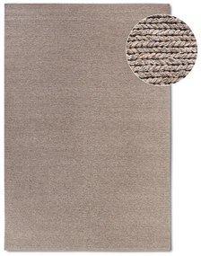 Светлокафяв ръчно изработен вълнен килим 60x90 cm Francois – Villeroy&amp;Boch