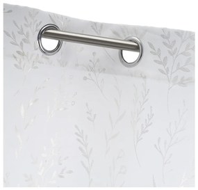 Бяло-сребриста завеса 140x260 cm Buds – Casa Selección