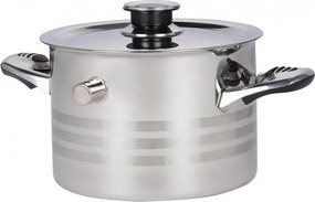 Разопакован: Млековарка Rosberg R51425B4, 4 литра, Двойни стени, Свиреща, Индукция, Инокс