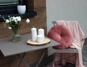 Сгъваем градински комплект, балконски комплект - маса + два стола Син