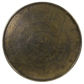 Метална кръгла масичка за кафе бронзова ø 67,5 cm Babina – Light &amp; Living
