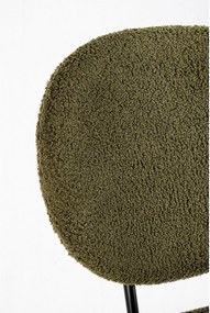 Тапициран трапезен стол в цвят каки Maddie – Yes Everyday