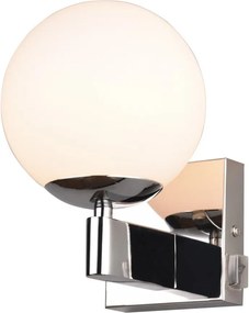 Стенна лампа в сребрист цвят ø 14 cm Kula – Trio