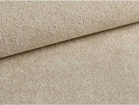 Бежово двойно легло 140x200 cm тапицирано с място за съхранение с включена подматрачна рамка Eric – Micadoni