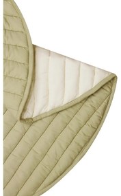 Зелено и кремаво детско килимче за игра Bamboo Leaf – Lorena Canals