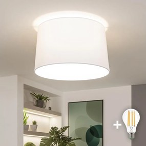 Brilagi - LED плафон CERIA 1xE27/40W/230V Ø 45 см, бял