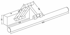 LED АПЛИК ЗА БАНЯ IP20 9W