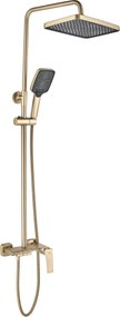Комплект за душ REA JOE Brush Gold