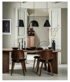 Трапезен стол от орех с тапицерия от изкуствена кожа Classic - vtwonen