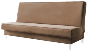 Разтегателен тапициран диван PETRONELA, 200x93x90, fresh 03/бял