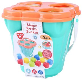 PlayGo - Кофичка сортер Shape Sorting 4 форми 12ч.
