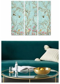 Картини в комплект от 3 бр. 20x50 cm - Wallity