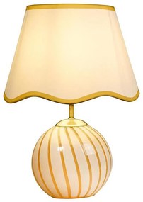 Searchlight EU99410YL - Настолна лампа CELINE 1xE14/60W/230V