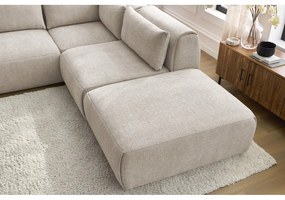 Бежов ъглов диван (променлив) Jeanne - Bobochic Paris