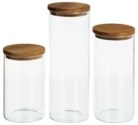 Стъклени кутии за храна в комплект от 3 бр. – Casa Selección
