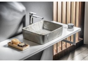 Сива керамична мивка 47,5x37,5 cm Dalma – Sapho