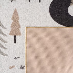 Кремав детски килим подходящ за пране 120x170 cm Coco 1135 – Ayyildiz Carpets