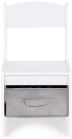 Детски комплект мебели дървена маса + 2 стола