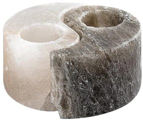 Rabalux 76034 - солна лампа - свещник SOLUNA сив/бял