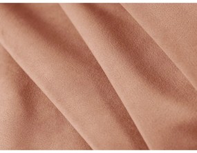 Розов кадифен диван 140 cm Abby – Micadoni