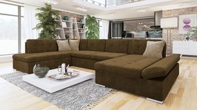 Ъглов диван Bergen-Kafe-Right