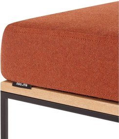 Теракотен тапициран стол Feo – noo.ma