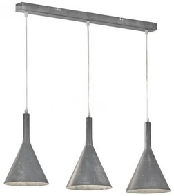 Полилей F&amp;H Senja 3 светлини-сив