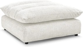 Бяла шенилова табуретка Neil – Bobochic Paris