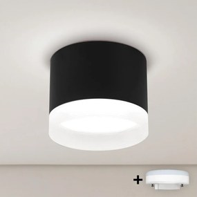 Brilagi - LED Точково осветително тяло SMOOTH 1xGX53/15W/230V черно