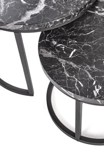 Σετ βοηθητικά τραπεζάκια σαλονιού Ergo-Mauro