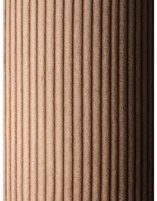 Кафяв детски пуф от рипсено кадифе Big Lounger – Wigiwama