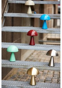 Тъмносива LED затъмняваща се настолна лампа (височина 20 cm) Mush – Hübsch