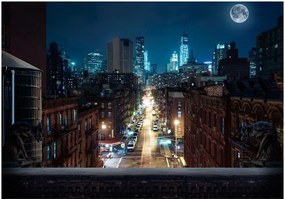 Самозалепващ се фототапет - Sleepy New York - 98x70