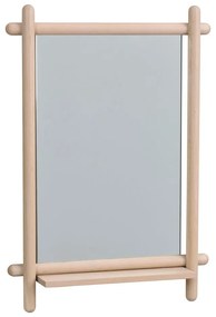Огледало с дървена рамка 52x12 cm Milford - Rowico