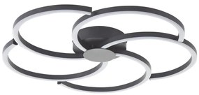 Brilliant - LED Димируем плафон FICO LED/32W/230V Ø 57 см черен