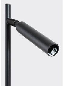 Черна настолна лампа (височина 43 cm) Fideus – Sollux