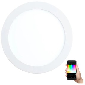 Eglo 96668 - LED RGBW димируемо вградено таванно LED осветително тяло FUEVA-C LED/15,6W/230V