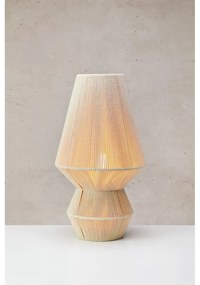 Настолна лампа в естествен цвят с текстилен абажур (височина 54 cm) Razzo – Markslöjd