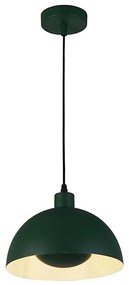 Searchlight 35411GR - Полилей на кабел MARS 1xE27/60W/230V, диаметър 40 см, зелен