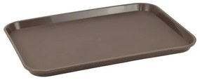Horecano - Пластмасова табла за сервиране 40x29см кафява (JD-1216-B)