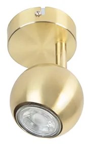 Ретро плафон за таван, месинг, кръгъл - Gissi