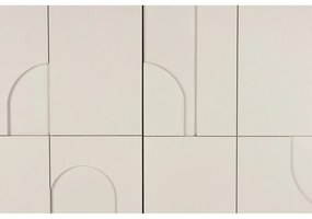 Светлосиво шкафче 70x140x40 cm Funk – White Label