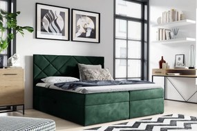 Тапицирано легло Box 3-Prasino-120 x 200