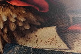 Картина на платно – Животински гангстер петел